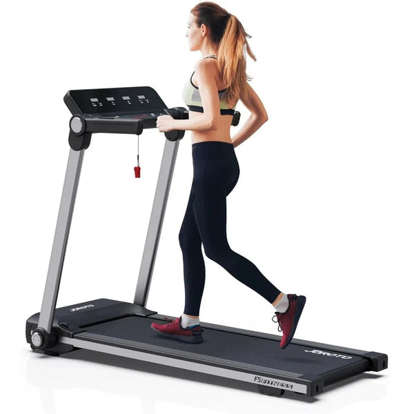 Anytime Fitness: Max 265 Lbs Capacity, Foldable Treadmill
