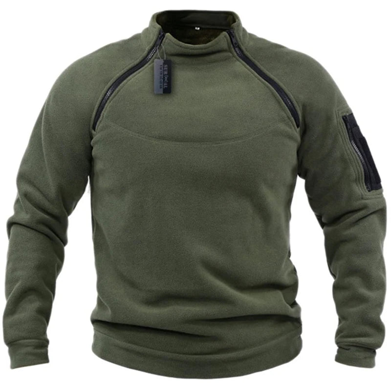 Stay Warm, Stay Active: Men's Fleece Jacket