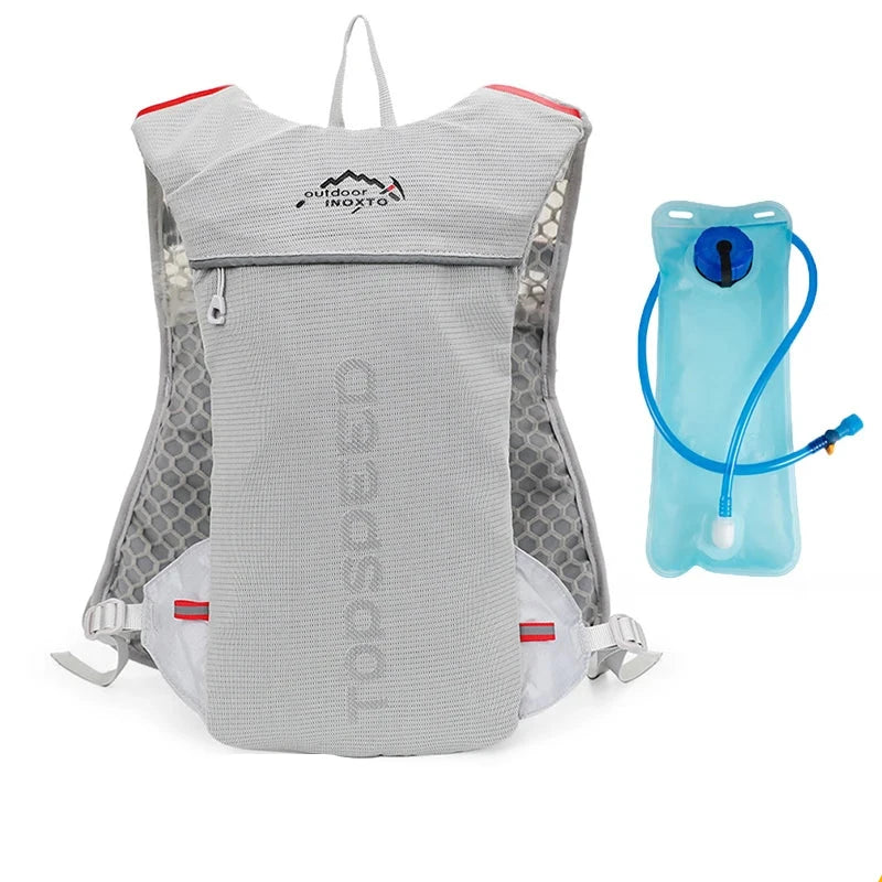 5L Trail Running Hydration Vest with 500ml Soft Flasks