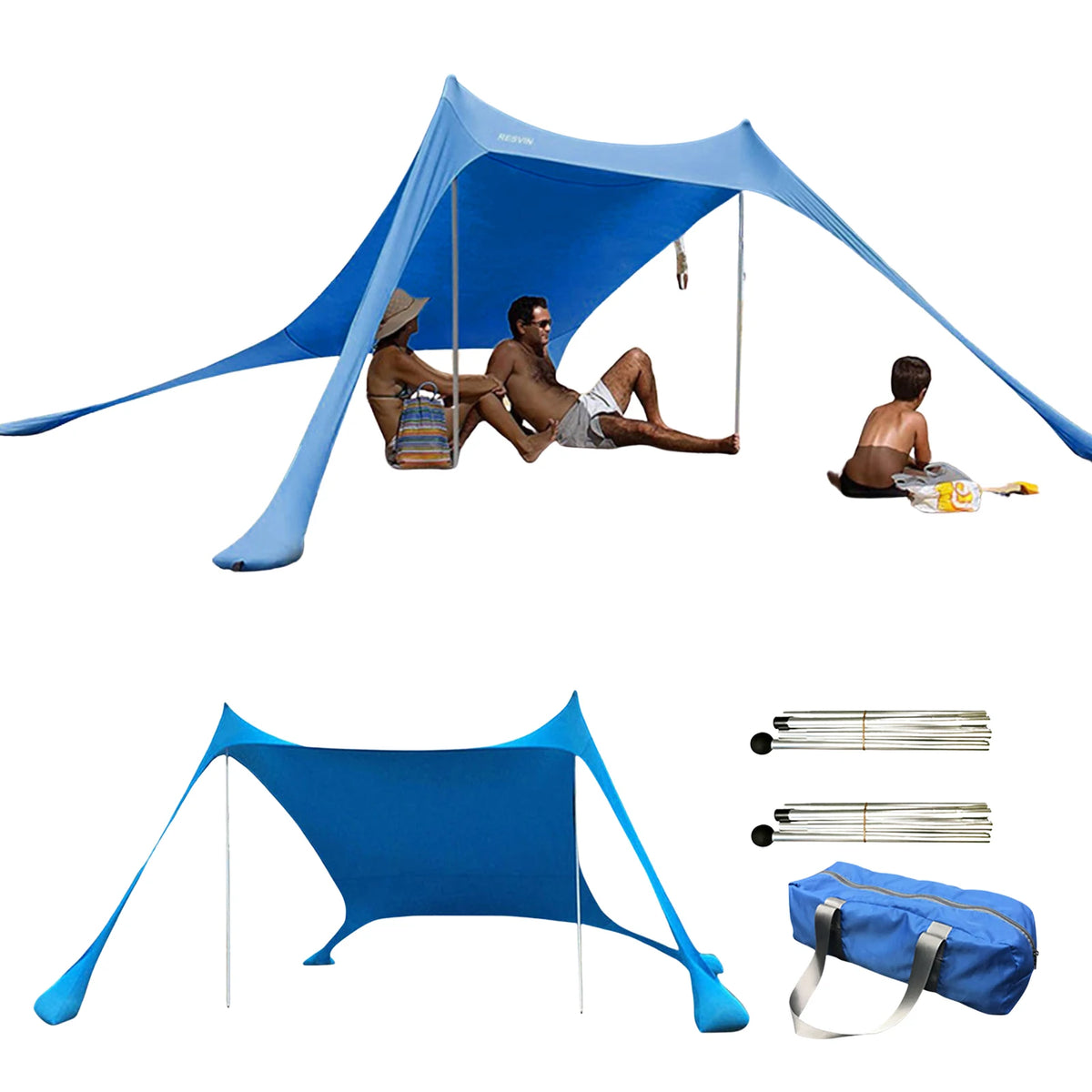 Outdoor Beach Tent Sun Shelter Camping Shades