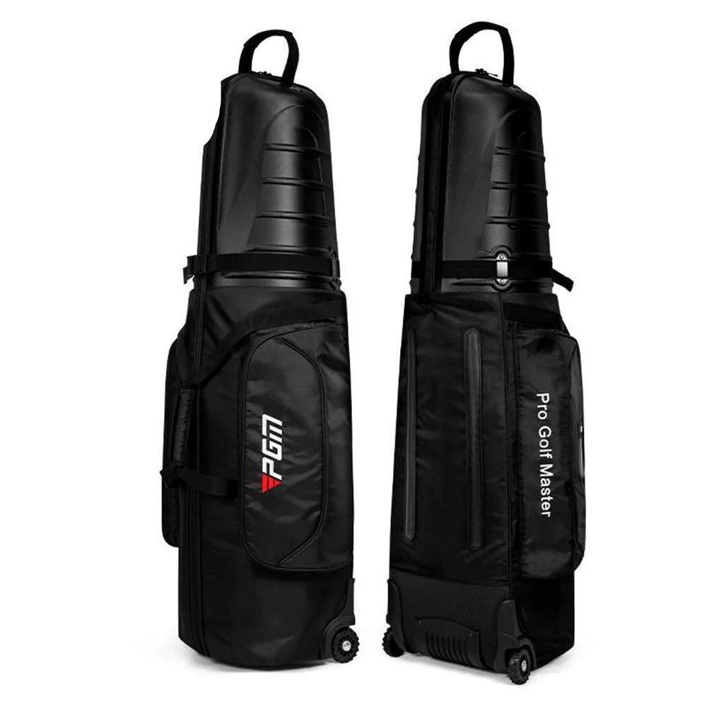 Premium Golf Travel Bag: Roller, Hard Case, Anti-Collision