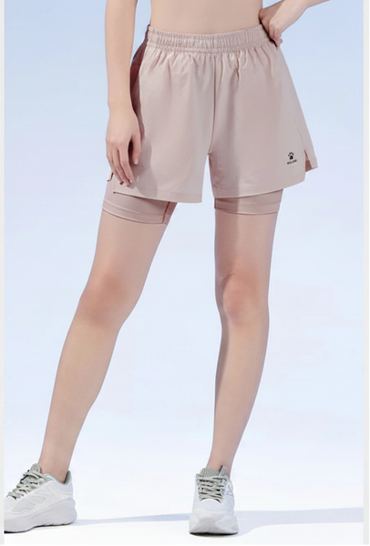 Women's 2-in-1 Quick-Dry Running Shorts