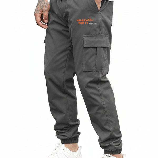 Casual Lightweight Cargo Pants Multi-Pocket Outdoor Fit