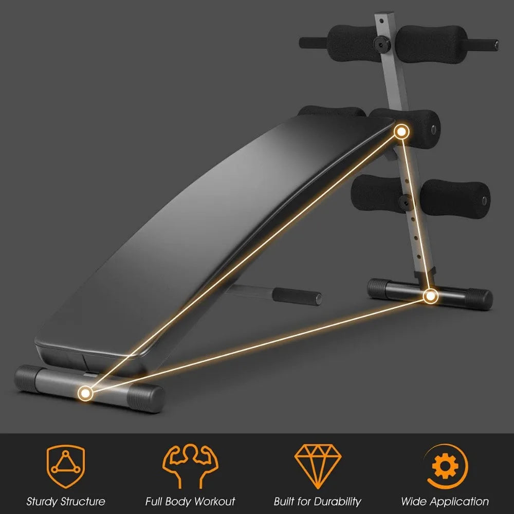 Adjustable Sit-Up Bench & Slant Board