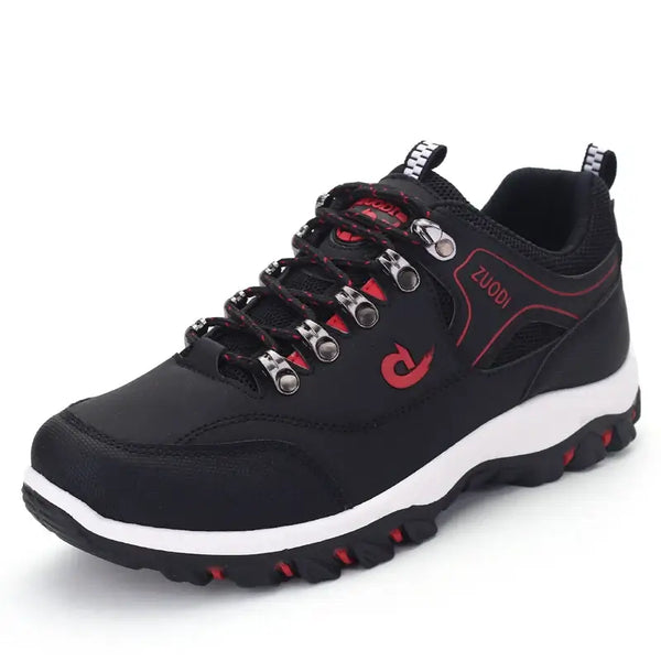 Men's Leather Casual Shoes - Lightweight Tennis & Walking SneakersMen's shoes24 Hour Sport