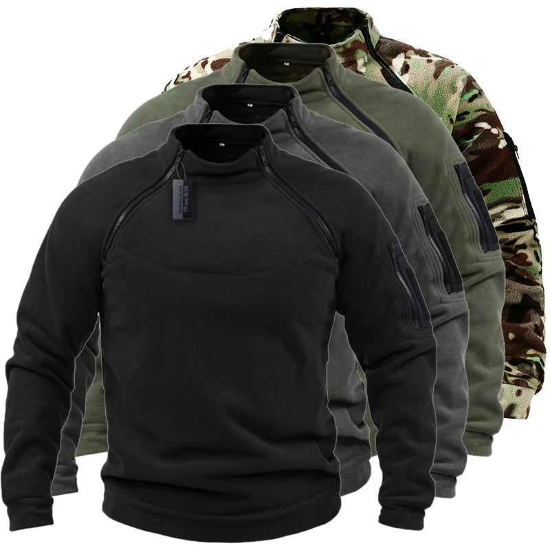 Stay Warm, Stay Active: Men's Fleece Jacket