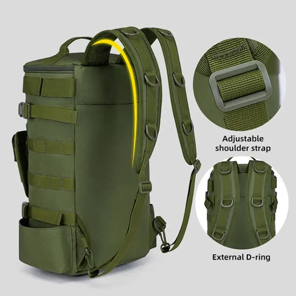 Multifunctional Tactical Backpack for Fishing, Camping & HikingOutdoor Activity24 Hour Sport