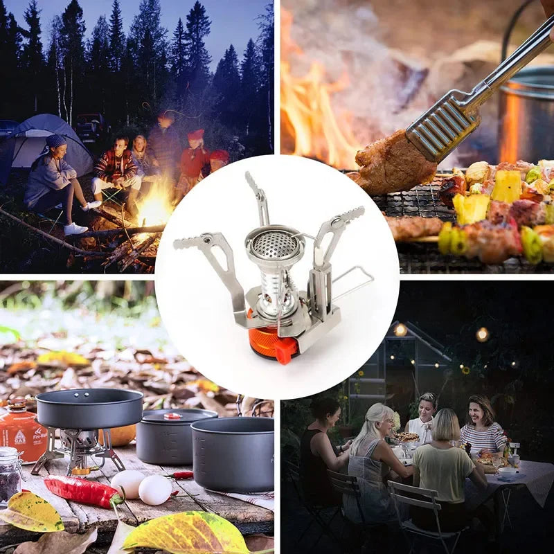 Portable Gas Burner for Camping and Outdoors