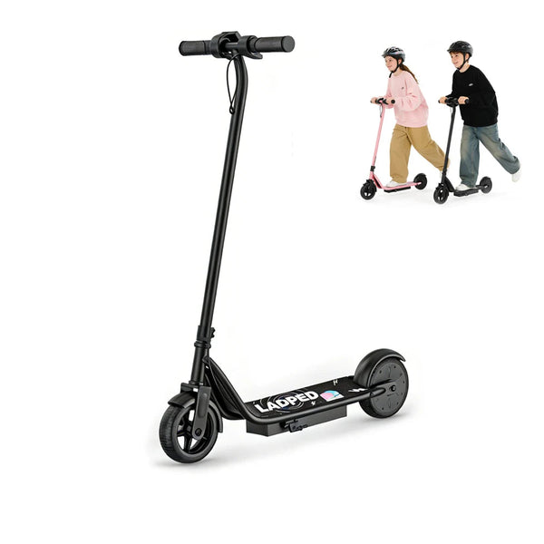 Kids Electric Scooter with Solid Tires & 10-Mile Range