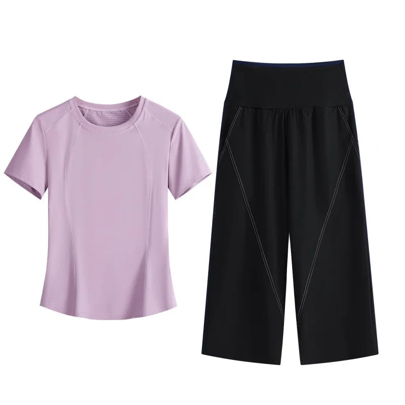 Women’s Loose-Fit 2-Piece Yoga & Sport Set