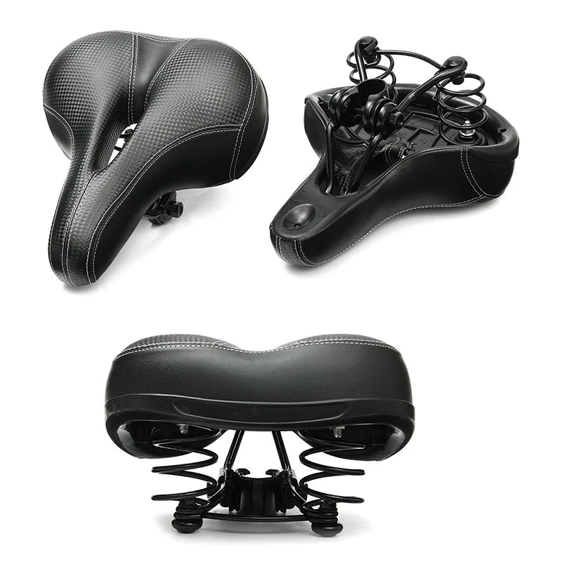 Comfortable, Shock-Absorbing Bike Seat