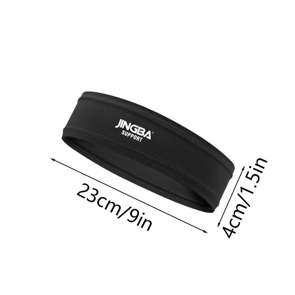 Comfortable & Breathable Elastic Ice Silk Sweatband Sports Headband Anti-slip Quick-drying Hairband Hair Tie For Sports Running 24 Hour Sport