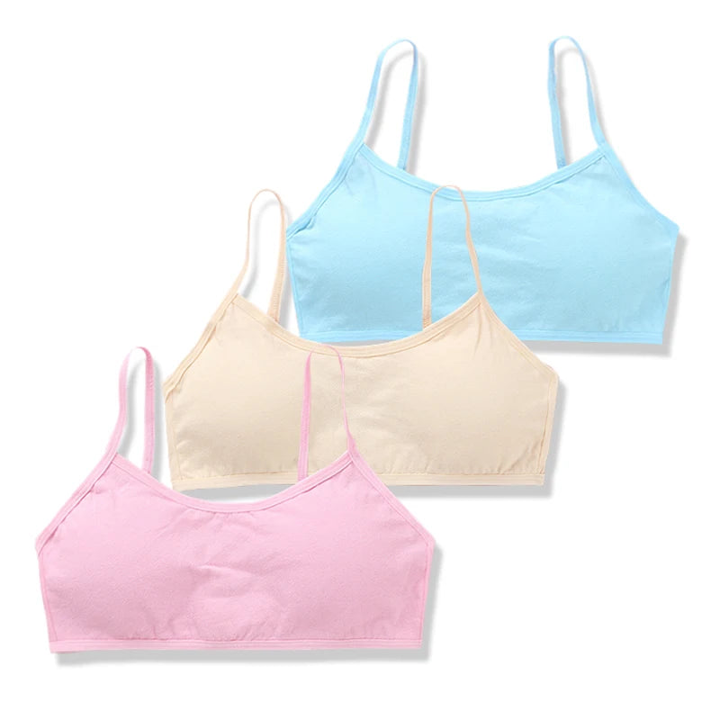 Student Bra Soft Children Sport Vest Girls TeenagerGirl's Sport Bras24 Hour Sport