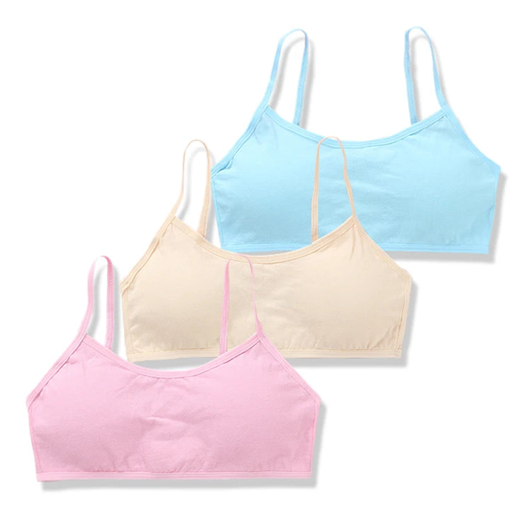 Student Bra Soft Children Sport Vest Girls TeenagerGirl's Sport Bras24 Hour Sport