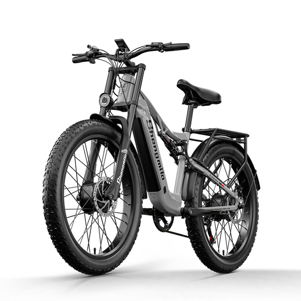 High-Performance Electric Bicycle with Dual Suspension