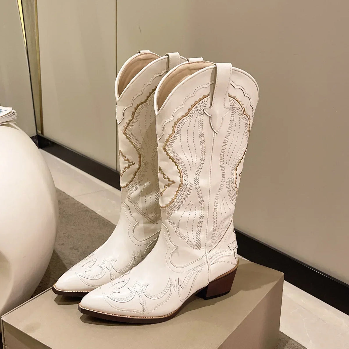 Step Out in Style: Embroidered Western BootsWomen's Boots24 Hour Sport