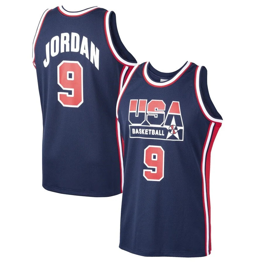 USA Basketball Jerseys – Breathable Mesh & Embroidered Sportswear