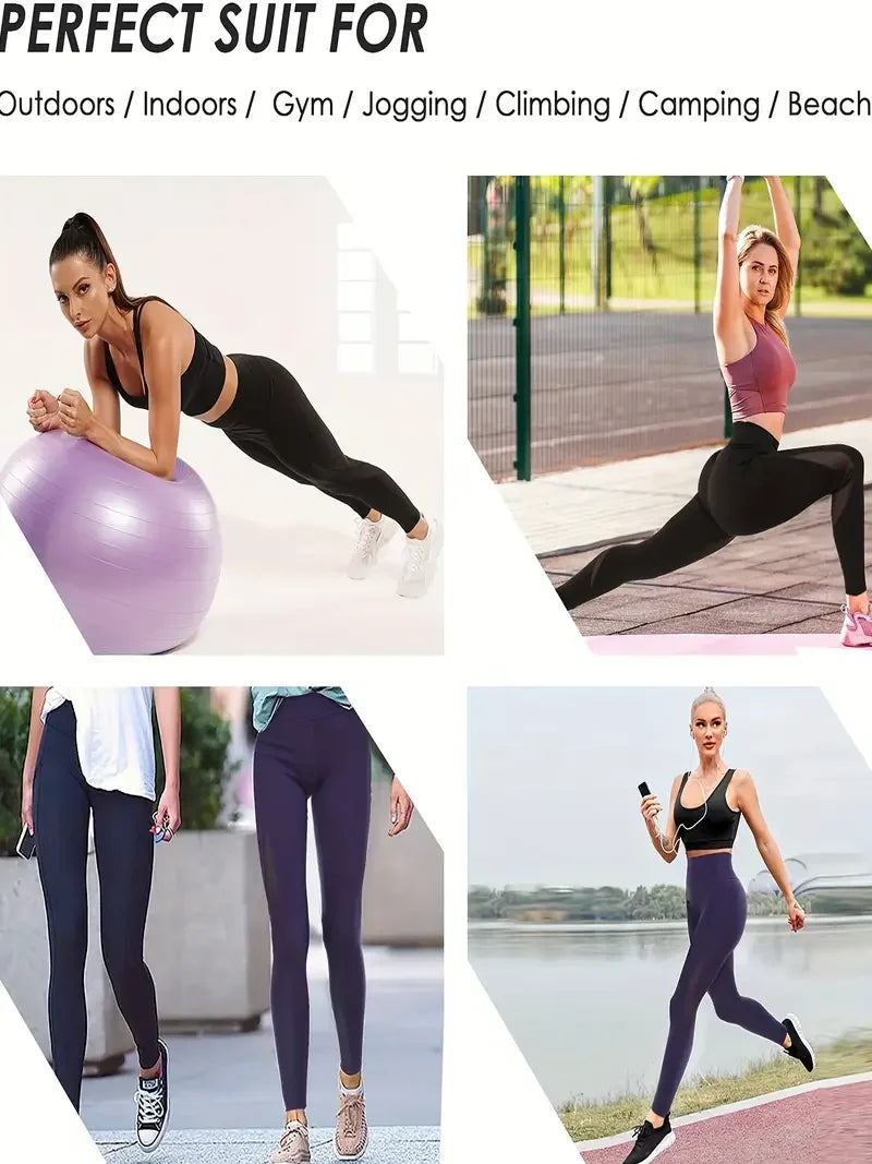 Breathable Mesh High-Waisted Yoga Leggings