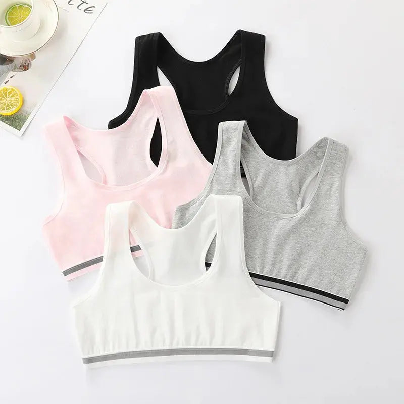 Soft Cotton Training Bras for Young GirlsGirl's Sport Bras24 Hour Sport