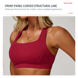 Women's Backless Sports Bra: Quick-Dry Push-Up Yoga Tank Top - 24 Hour Sport