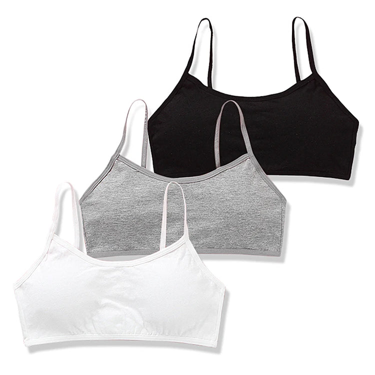 Student Bra Soft Children Sport Vest Girls TeenagerGirl's Sport Bras24 Hour Sport