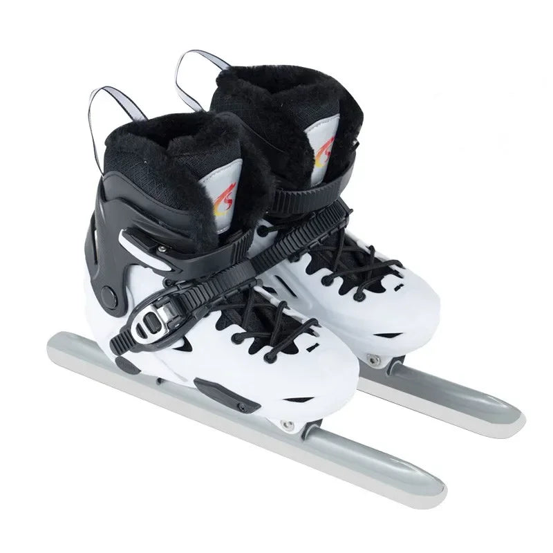  White Speed Skating