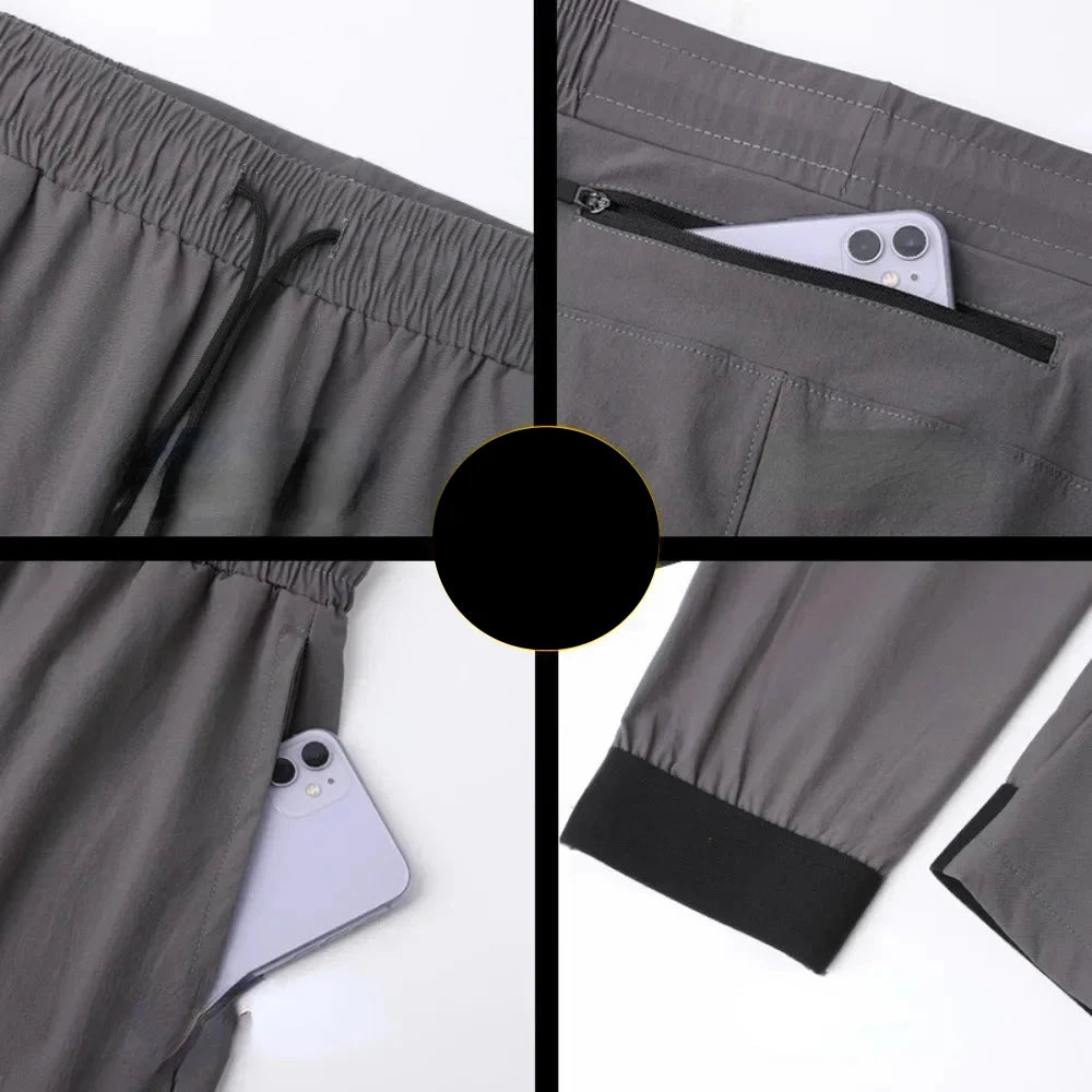 Men's Quick-Drying Running Pants | Lightweight, Breathable, Stretchy