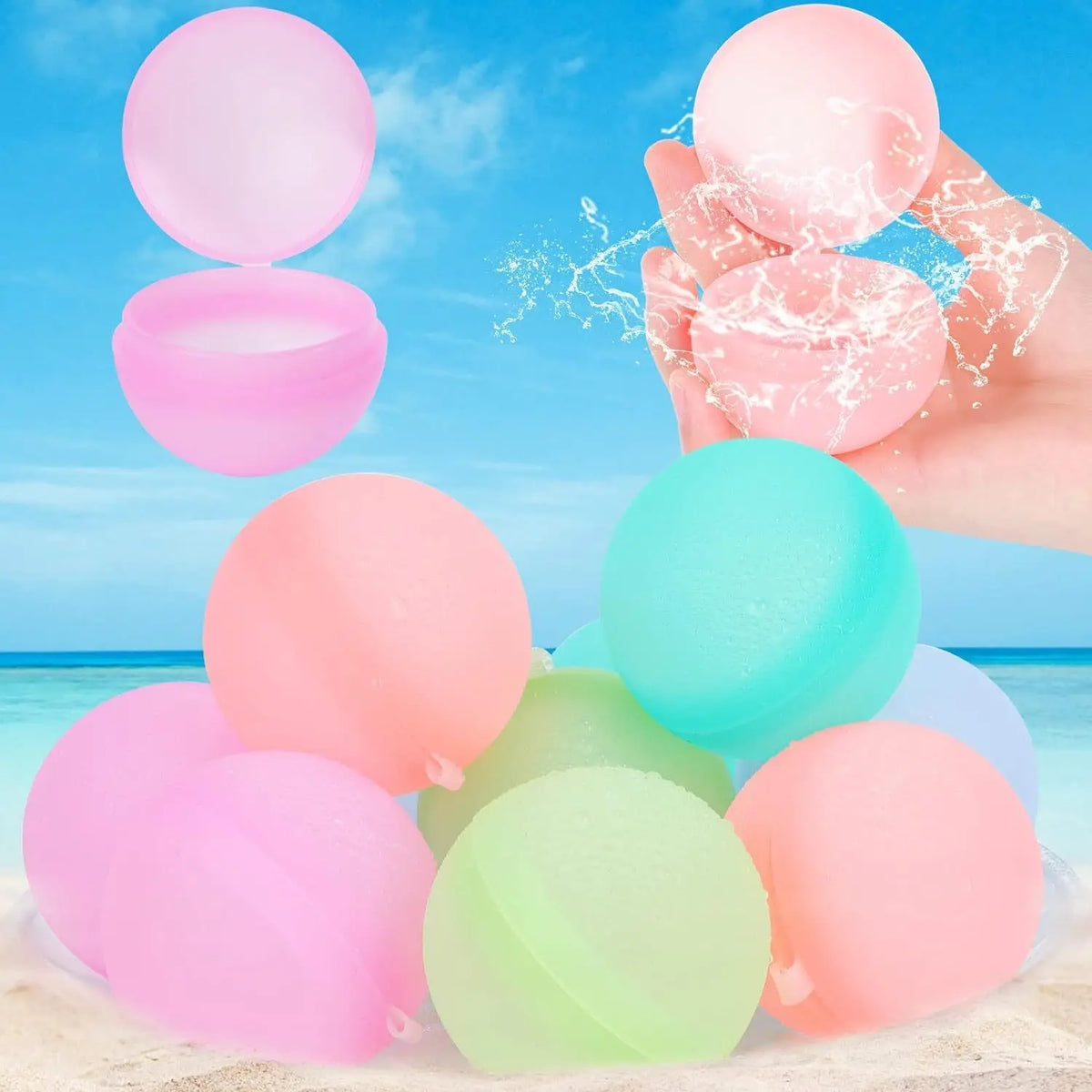 Reusable Water Bombs: Soft Silicone