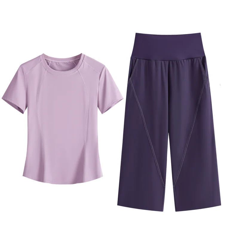 Women’s Loose-Fit 2-Piece Yoga & Sport Set