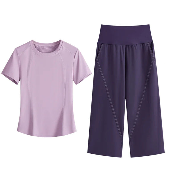 Women’s Loose-Fit 2-Piece Yoga & Sport Set