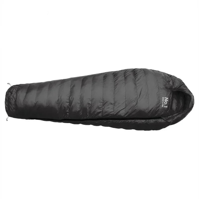 Compact, Lightweight Sleeping Bag with Goose Down Insulation