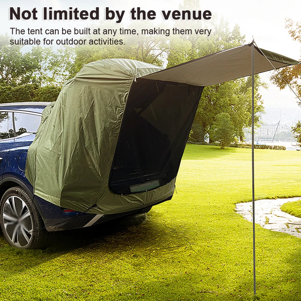 Pop-Up Car Trunk Tent with Sunshade