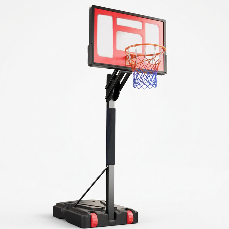 Portable Height-Adjustable Basketball Hoop Stand
