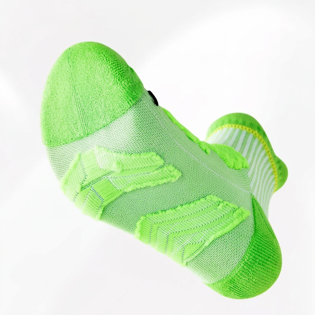 Men's Cotton-Nylon Sports Socks for Running & Hiking